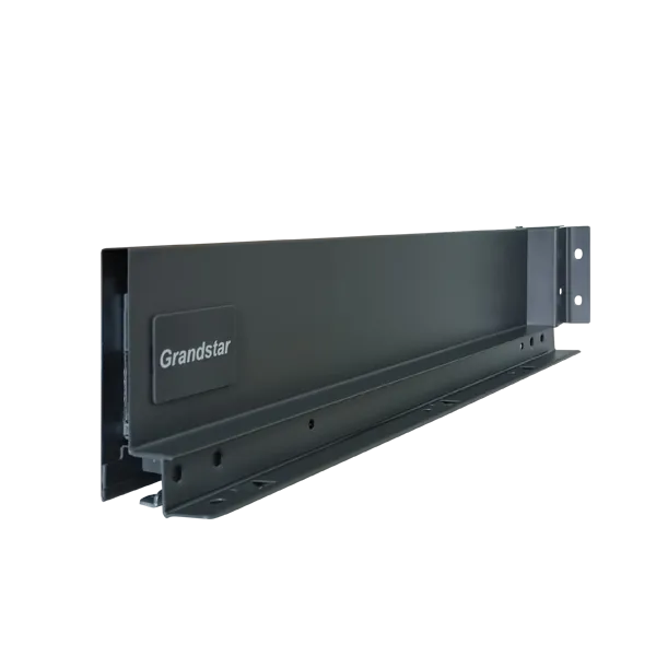 Комплект ящика slim 450 на 86 с доводчиком, серый