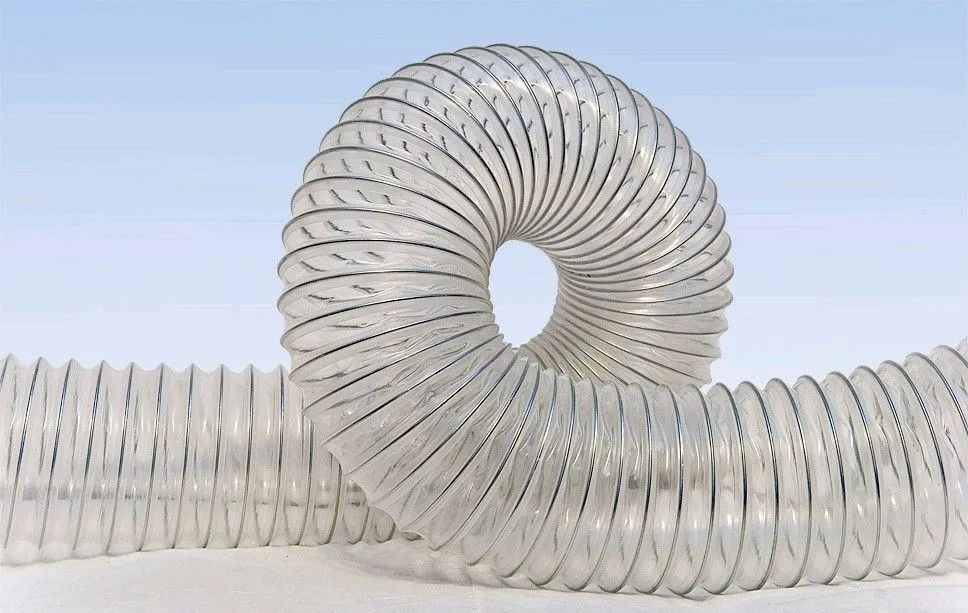 Воздуховод полиуретановый Россия PU-0,5 мм d=100 мм -40°C/+90°C L=15м