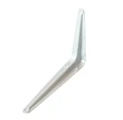 Полкодержатель 39105.007 300х51х350 сталь 0,9мм, белый