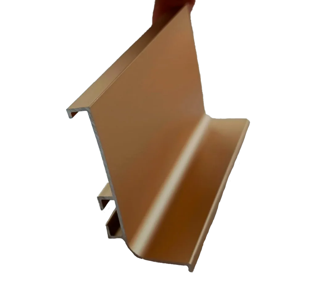 Профиль L ЗОЛОТО L= 5.4м.GOLA (12шт/уп)