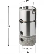 Патрон для свёрел на станок Morbidelli D=10x20 LT=43 LH