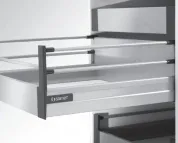 Соединитель передней панели для НОВОГО ящика SMARTBOX IN-BOX,с двумя реллинга,сер. SAMET