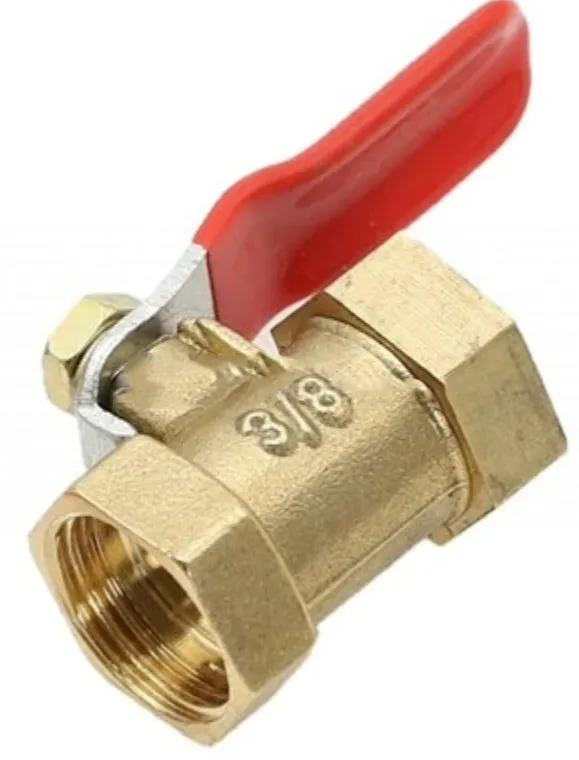 Кран RF-710A38 шаровый с внутренней резьбой 3/8" ROCKFORCE /1 NEW