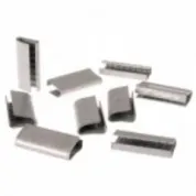 Скоба металлическая для ленты ПЭТ 15-16 мм. (РЕТ 16)  1000 шт/упак. оцинков.