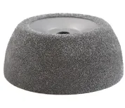 NS118 Полусфера шероховальная, Ø88,9x38,1мм, AH 9,5мм, 170 Grit