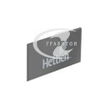 InnoTech Atira, заглушка с логотипом Hettich, антрацит