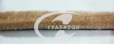 Щетка самоклеющаяся бежевая 7х6мм моноколор бухта 150м или 275м