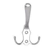 Крючок Н5518Е, 3-х рожковый, матовый хром