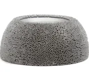 NS104 Полусфера шероховальная, Ø50,8x19мм, AH 9,5мм, 230 Grit