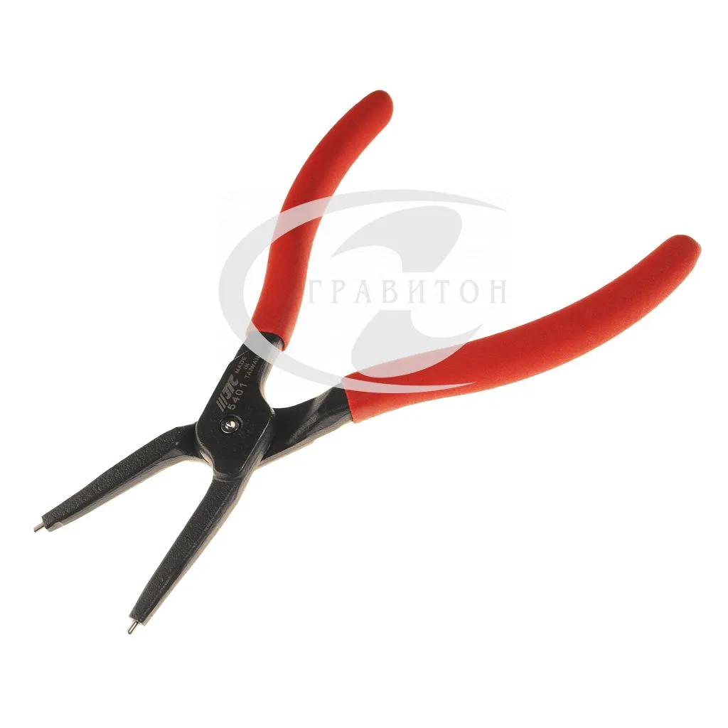 Съемник внутренних стопорных колец зажимной прямой длина 180мм JTC