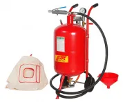Пескоструйный аппарат, шланг 1/2",макс. давл. 250PSI, объем 38л.  JTC