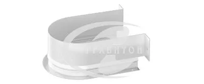 U-образная стенка для ящика под мойку InnoTech Atira, сталь, белый