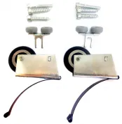 Комплект роликов Н (2нижних +2верхних +4 винта), 37,5 симметричных ДМФ