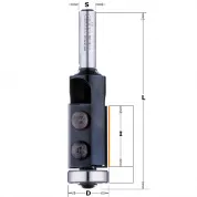 Фреза обгонная (нижн. подш.), смен.ножи HM Z2 S=8 D=19x30 RH