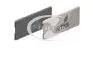InnoTech Atira, заглушка с логотипом Hettich, нерж.сталь