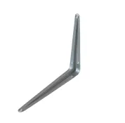 Полкодержатель 39105.007 300х51х350 сталь 0,9мм, серый металлик