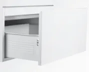 Ящик в наборе SAMBOX 150 х 500 мм, белый, SAMET