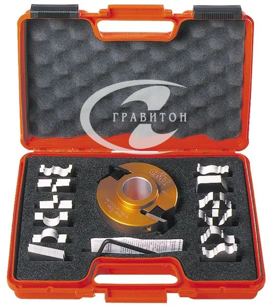 Комплект фрезы насадной F=30 D=100 (алюм.) 13 ножей SP (кейс)