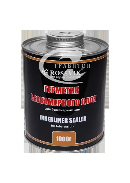 Герметик бескамерного слоя, 1,0 кг. (банка с кистью) ROSSVIK