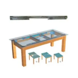 HМR100 направляющие для стола 1,0 м, уп. 12шт, МЕРА