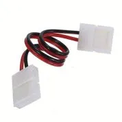 Коннектор 2-сторонний с защелками для одноцветных светодиодных лент шириной 10мм, 175х14,5х5мм