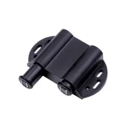 Магнитный держатель двойной для стекл. фасада, черный (компл - 2 шт)