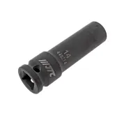 Головка торцевая ударная глубокая 6-гранная 1/2" х 14мм, длина 82мм JTC /1/10/100