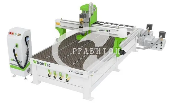 Станок фрезерно-гравировальный с ЧПУ с автоматической сменой инструмента WoodTec VA 2030