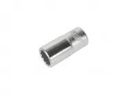 Головка торцевая 12-гранная 1/4" х 8мм, длина 25мм JTC /1/20/1000