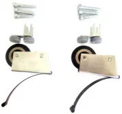 Комплект роликов С RAUM391 (2+2) ассиметричные 39мм РС