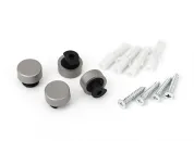 Зеркалодержатель металл D=17мм, мат.никель.