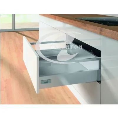 Комплект InnoTech Atira полного выдвижения Silent System, 260 на 144, релинг, серый