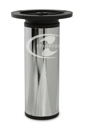 Опора d-50 мм, h-150-190 мм, хром