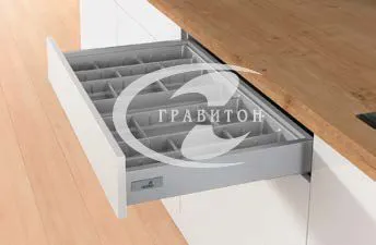 Организация OrgaTray 590 InnoTech Atira, глубина 470 мм, ширина 900 мм, серая