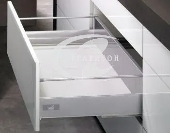 Комплект короба InnoTech полного выдвижения с Silent System, NL470, H144, цвет белый