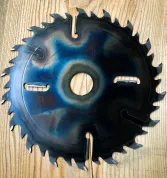 Пила дисковая 600х50х6.0/3.8/(18z+18)+6 Доп. отв.10,5*8\150мм\ф17мм*90гр