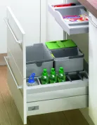 Система сортировки отходов за фасадом ящика InnoFlex 600