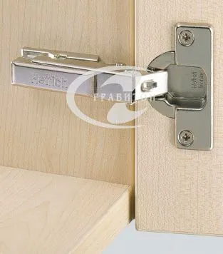 Петля Ecomat 9843-T42-КО, для накладных дверей, открывание 110°