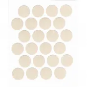 Заглушка  самокл. WG D=14мм (бежевая) 108шт.