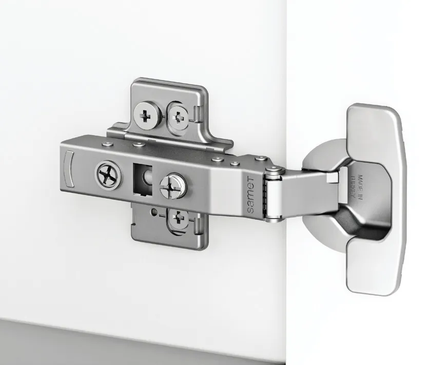 Петля MASTER со встроенным доводчиком, изгиб 0 мм SAMET