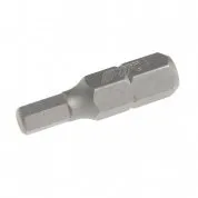 Вставка 1/4"DR 6-гранная 4x25мм S2 JTC