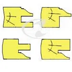 ДФ-02.24 (к-т из 5фр.) фрезы 125*32*22 для изготовления мебельных фасадов, с напайными пластинами Р6