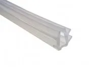 Уплотнитель под стекло/зеркало 4 мм (100м) Mebax, Премиум №4 (4,3мм) на бухте (д/разделителя slim)