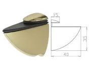 Менсолодержатель нерегулируемый скрытого типа 14х140мм, коричневый