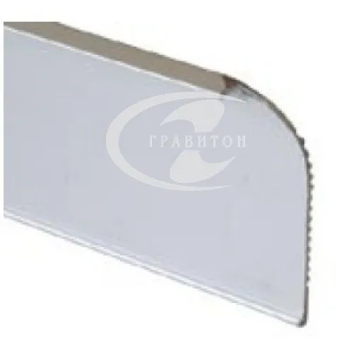 Окончание для 28-й столешницы, алюминий AL-001 K, лев.+ прав.