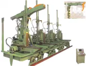 Тяжелый автоматический трейлер для подачи бревен OHI OS 1100мм, 1000мм, 900мм