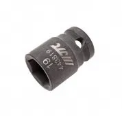 Головка торцевая ударная 6-гранная 1/2" х 19мм, длина 38мм JTC /1/10/200