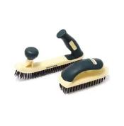 Набор щеток по металлу RF-34013412 в пластиковом корпусе с прорез. рук-ми 2пр.в блистере ROCKFORCE /