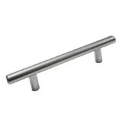 Ручка-рейлинг d=12 mm 128, мат.хром