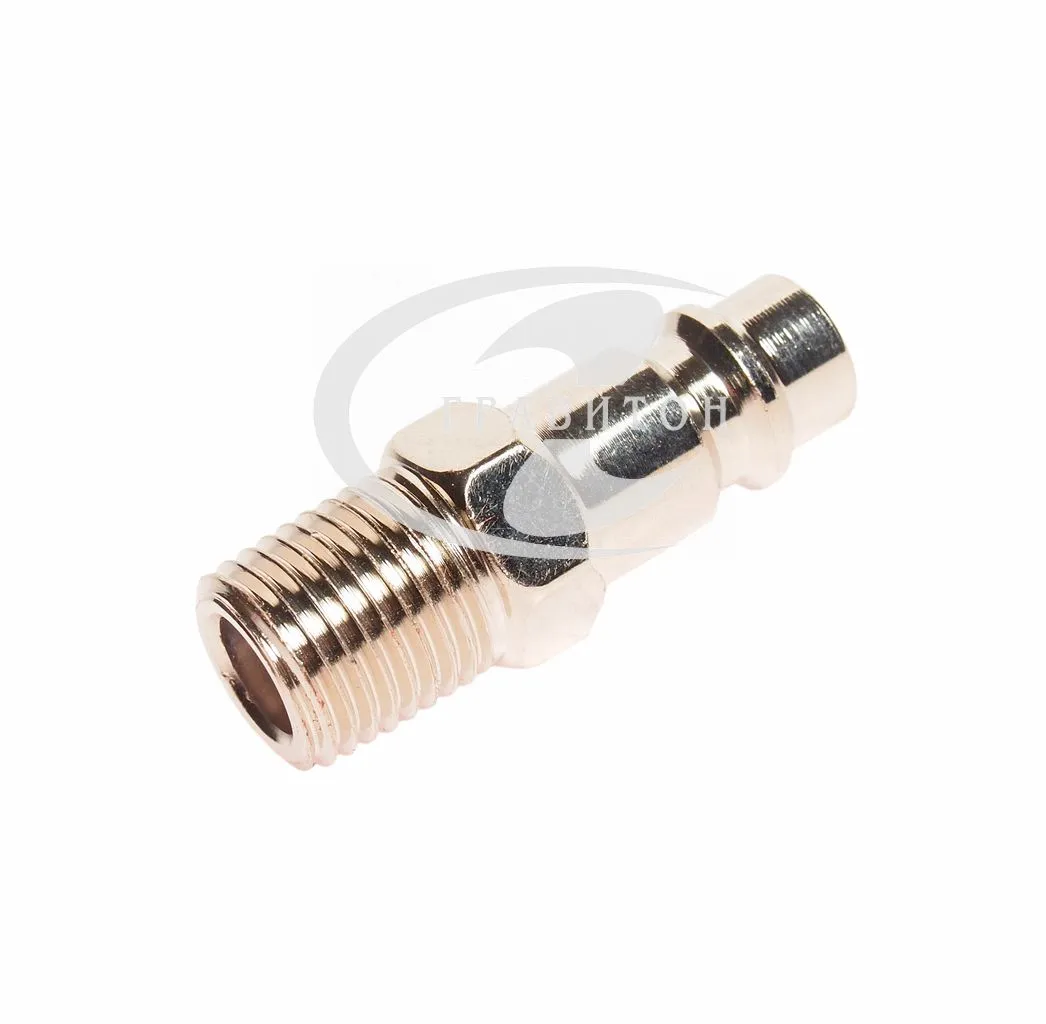 Соединитель быстросъемный 1/4" РТ male (европейский стандарт) JTC /1